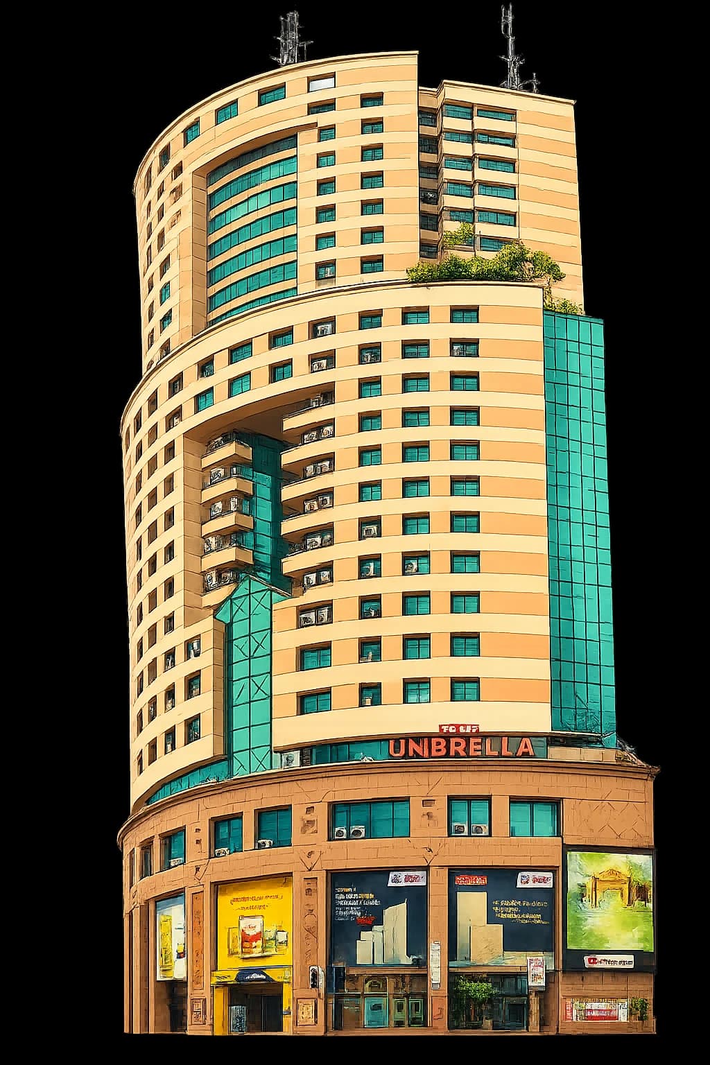 Agni Studios office building in Dhaka