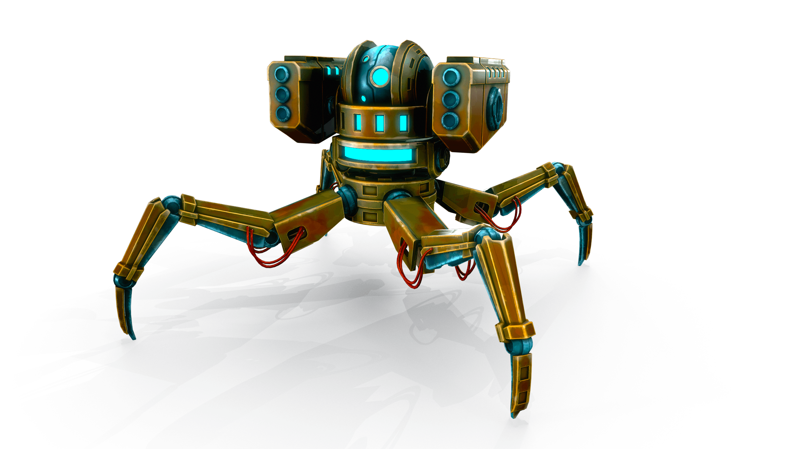 Rusty Revolver companion robot